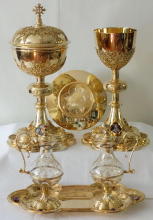 Antique French Gothic Chapel Set